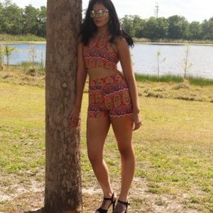 Women's Meiling Fashion Cutout Romper EUC Size: XL